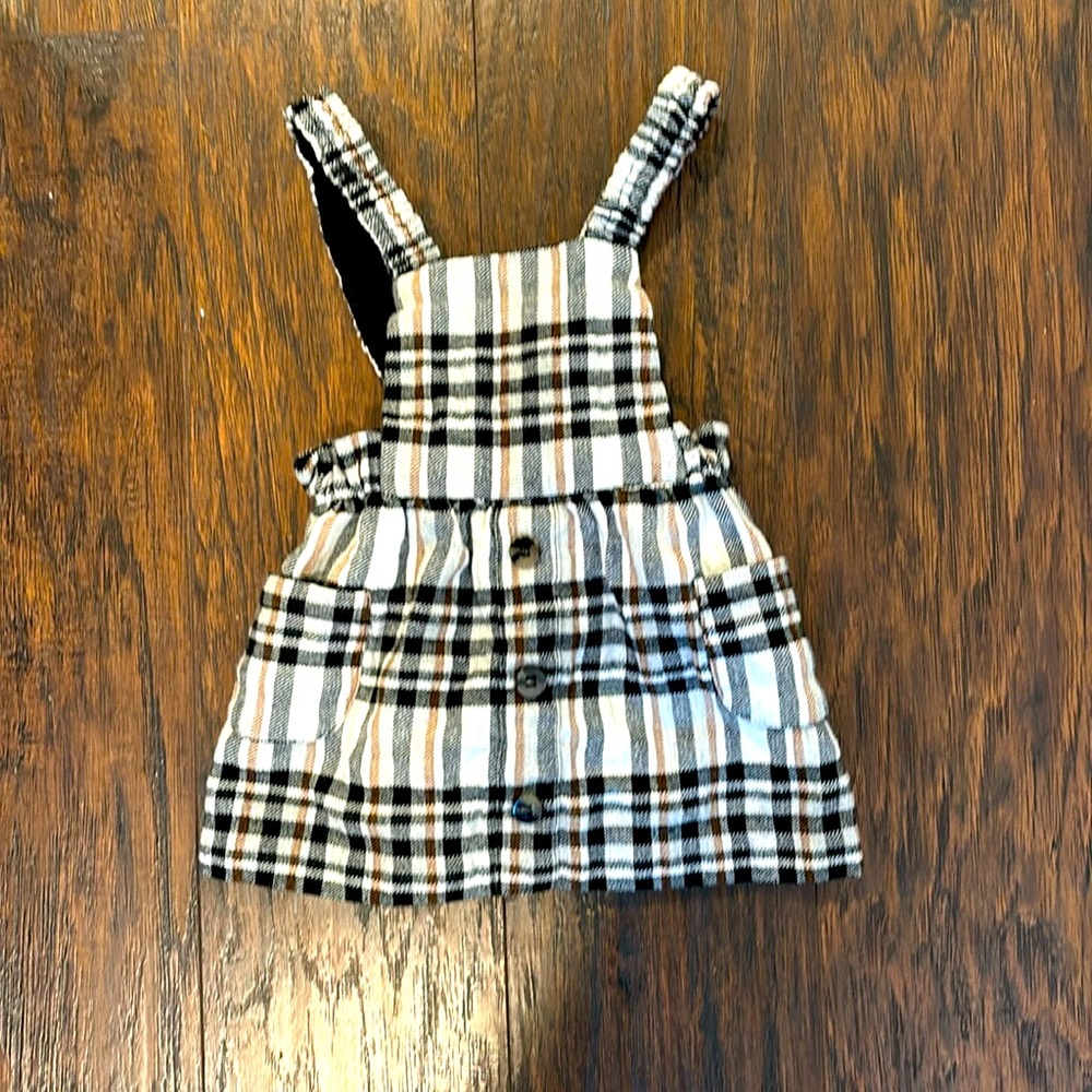 Zara plaid romper